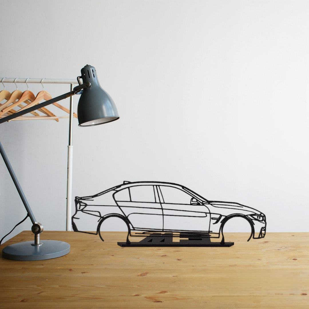 BMW M3 F80 Silhouette - Premium  from Plottnprint - Just $19.90! Shop now at Plottnprint