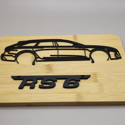 Audi RS6 C8 Silhouette - Premium  from Plottnprint - Just $19.90! Shop now at Plottnprint