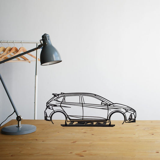 Hyundai i20N Silhouette - Premium  from Plottnprint - Just $19.90! Shop now at Plottnprint