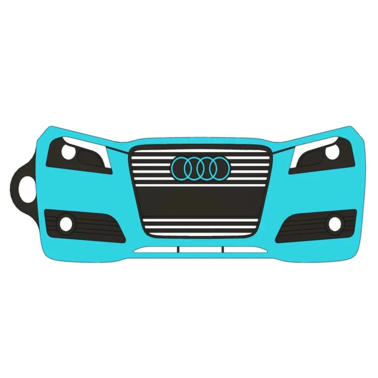 Audi A3 8P Schlüsselanhänger 3D - Premium  from Plottnprint - Just $9.90! Shop now at Plottnprint